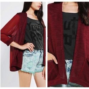 Urban Outfitters Silence & Noise Sheer Cardigan